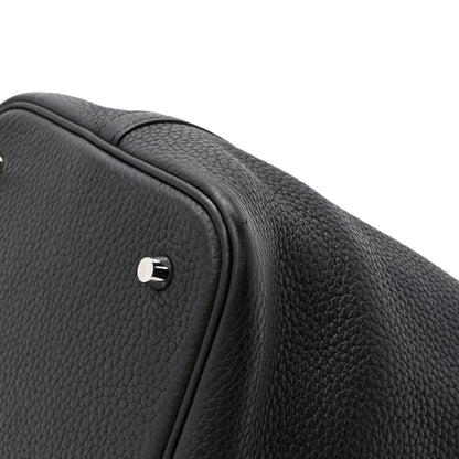 Hermes Taurillon Clemence Picotin Lock 22 MM Black 11 of 14