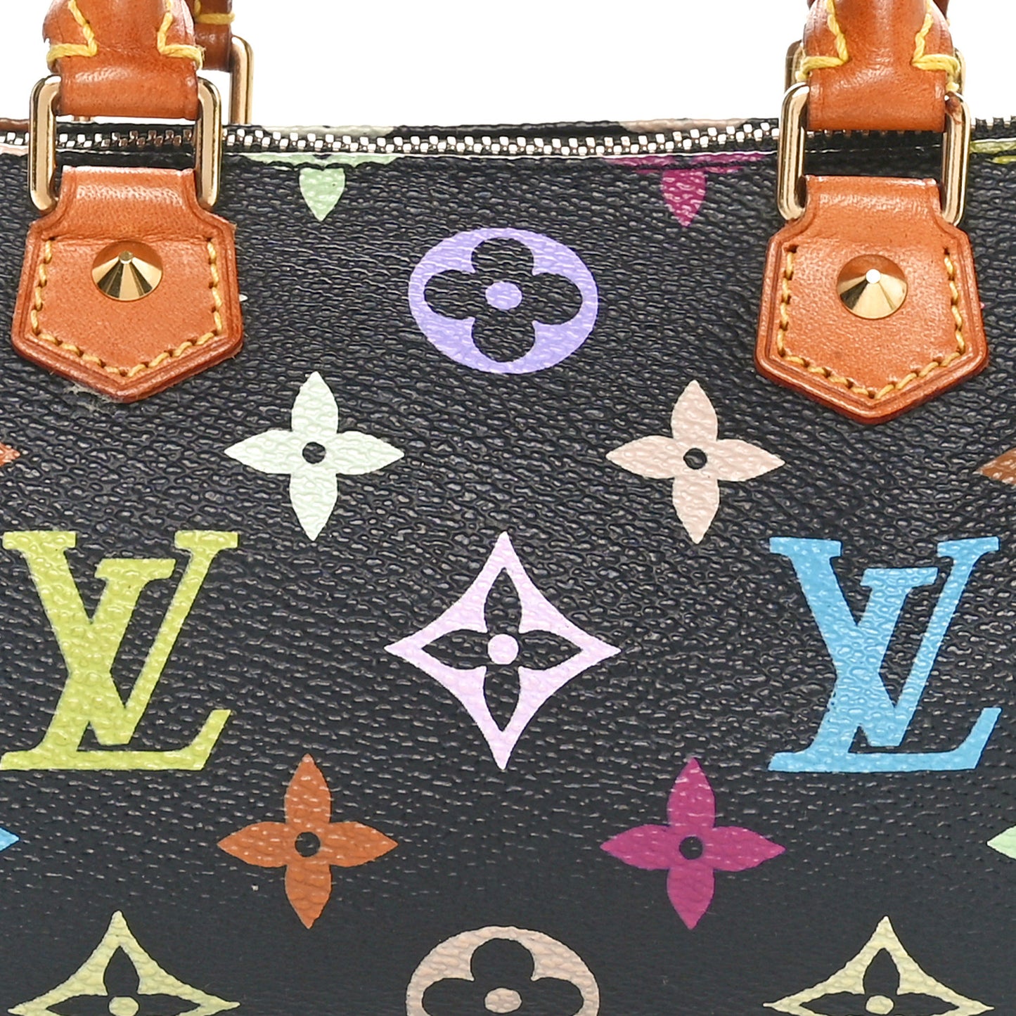 Monogram Multicolor Mini Sac HL Speedy Black