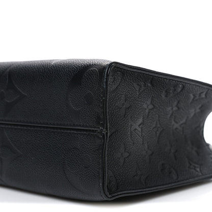 Louis Vuitton Empreinte Monogram Giant Onthego PM Black 9 of 9