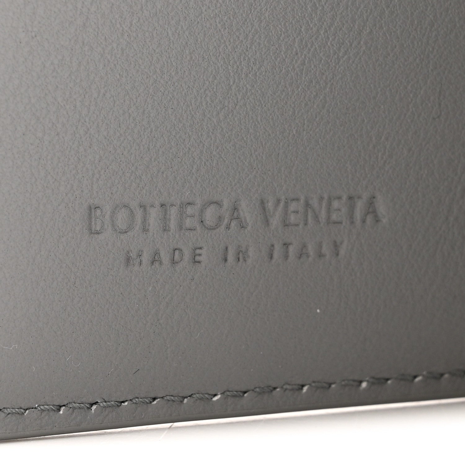 Bottega Veneta シルバー　ダークグレー ケース　小銭入れ Bottega Veneta シルバー ダークグレー コインケース 小銭入れ 【公式