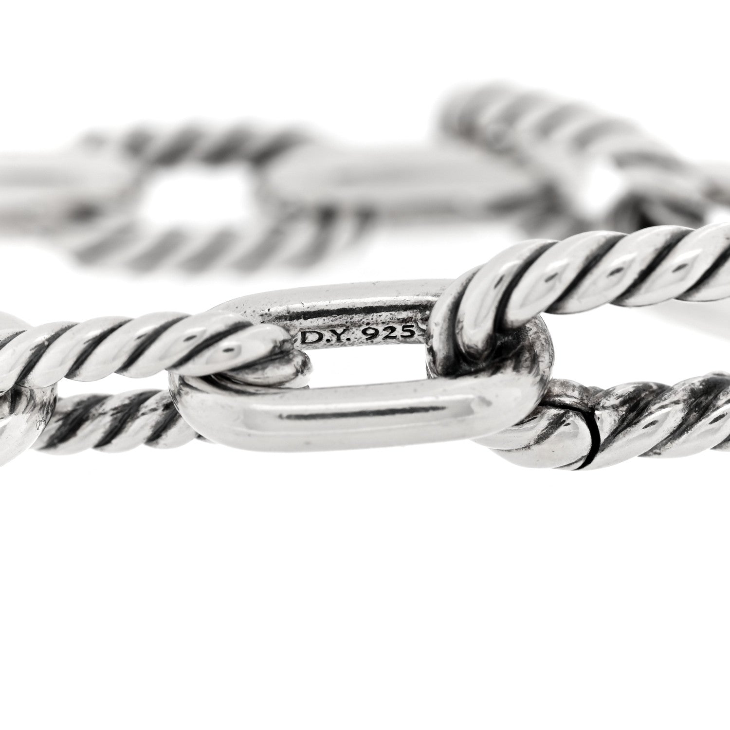 David Yurman Sterling Silver 8.5mm Madison Chain Bracelet 3 of 3