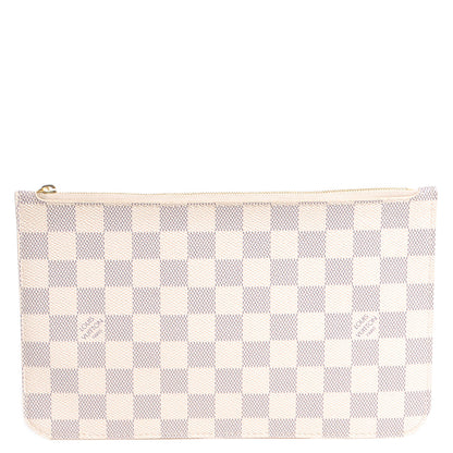 Louis Vuitton Damier Azur Neverfull MM GM Pochette 1 of 8