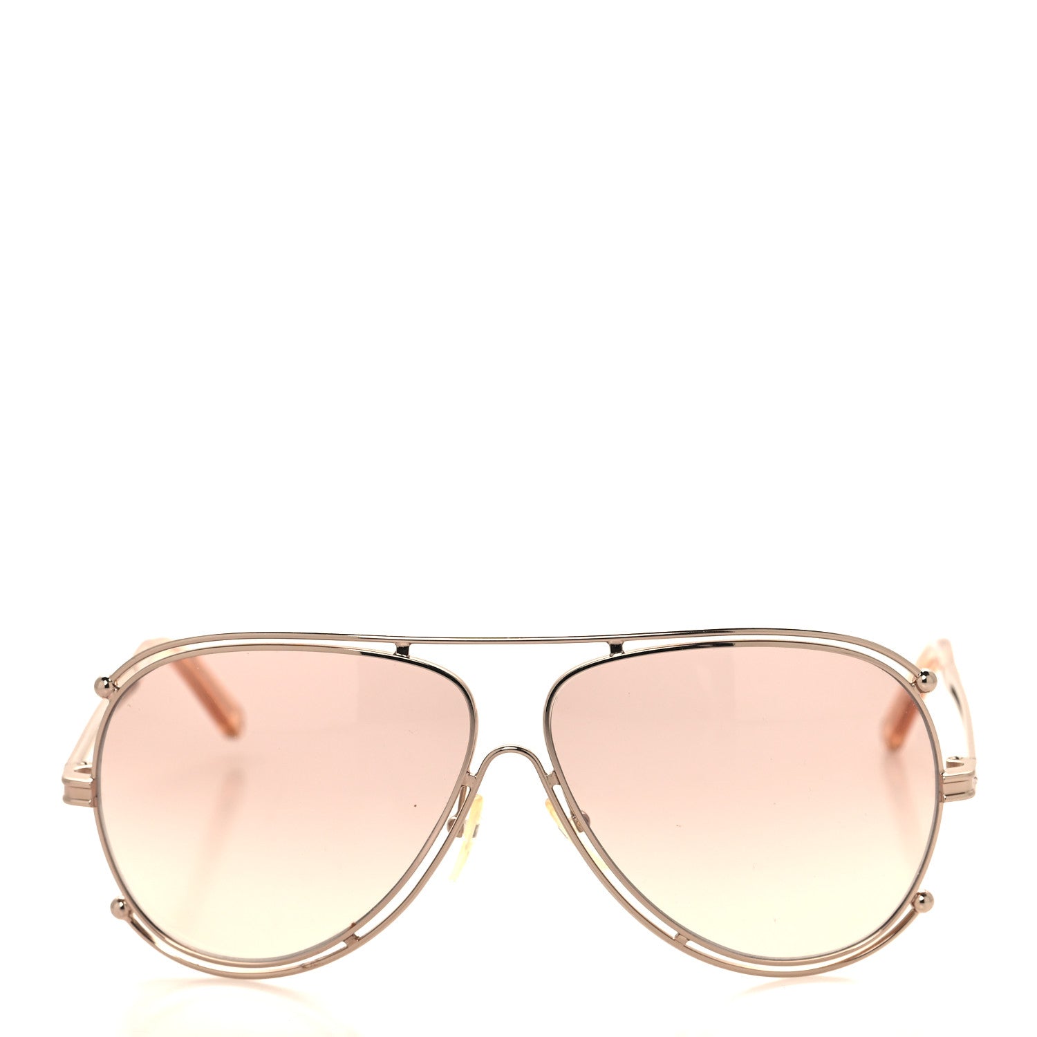 Chloe Aviator Sunglasses CE121S Gold 2 of 7