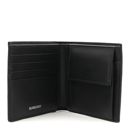 Burberry E-Canvas Vintage Check Bi-Fold Wallet Archive Beige 5 of 8