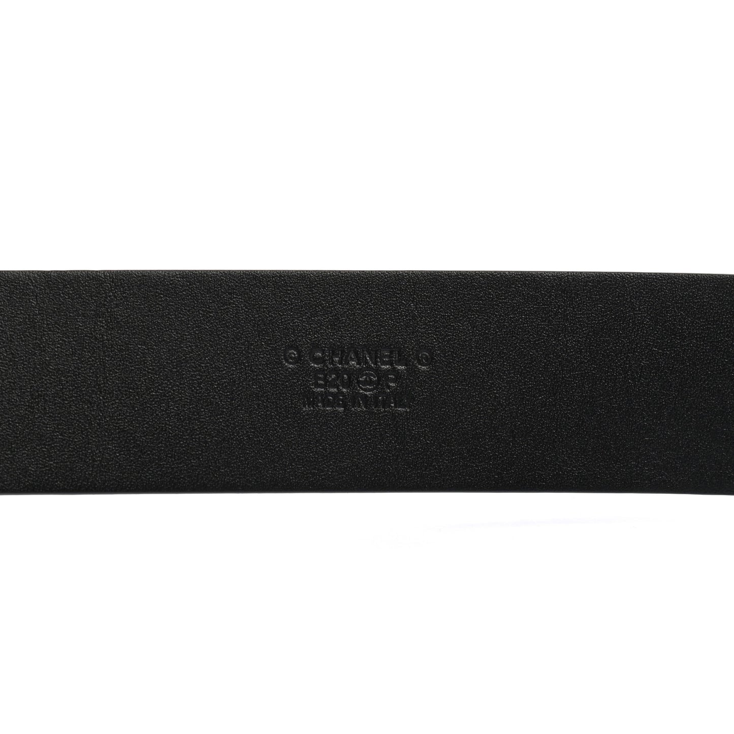 Calfskin Crystal CC Starfall Belt 90 36 Black