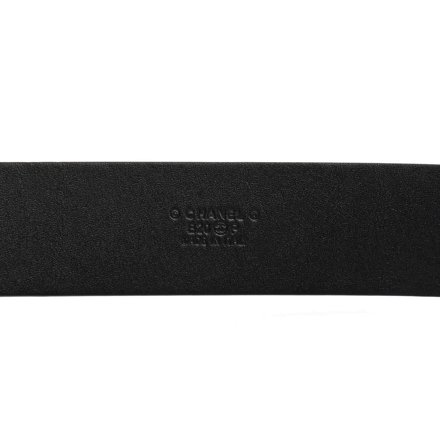 Chanel Calfskin Crystal CC Starfall Belt 90 36 Black 5 of 7