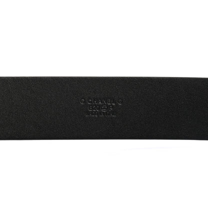 Chanel Calfskin Crystal CC Starfall Belt 90 36 Black 5 of 7