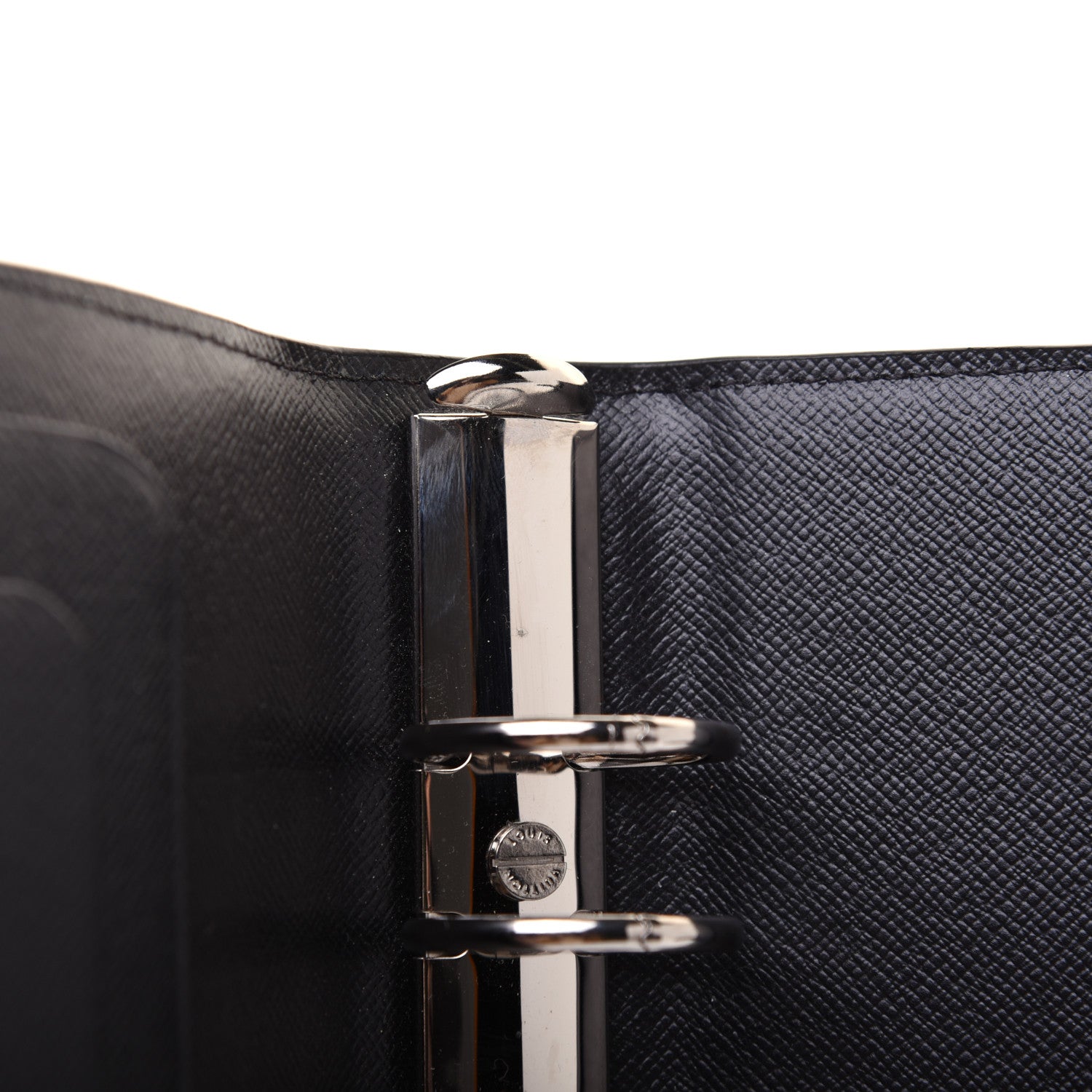 Louis Vuitton Epi Large Ring Agenda Cover Black 11 of 15