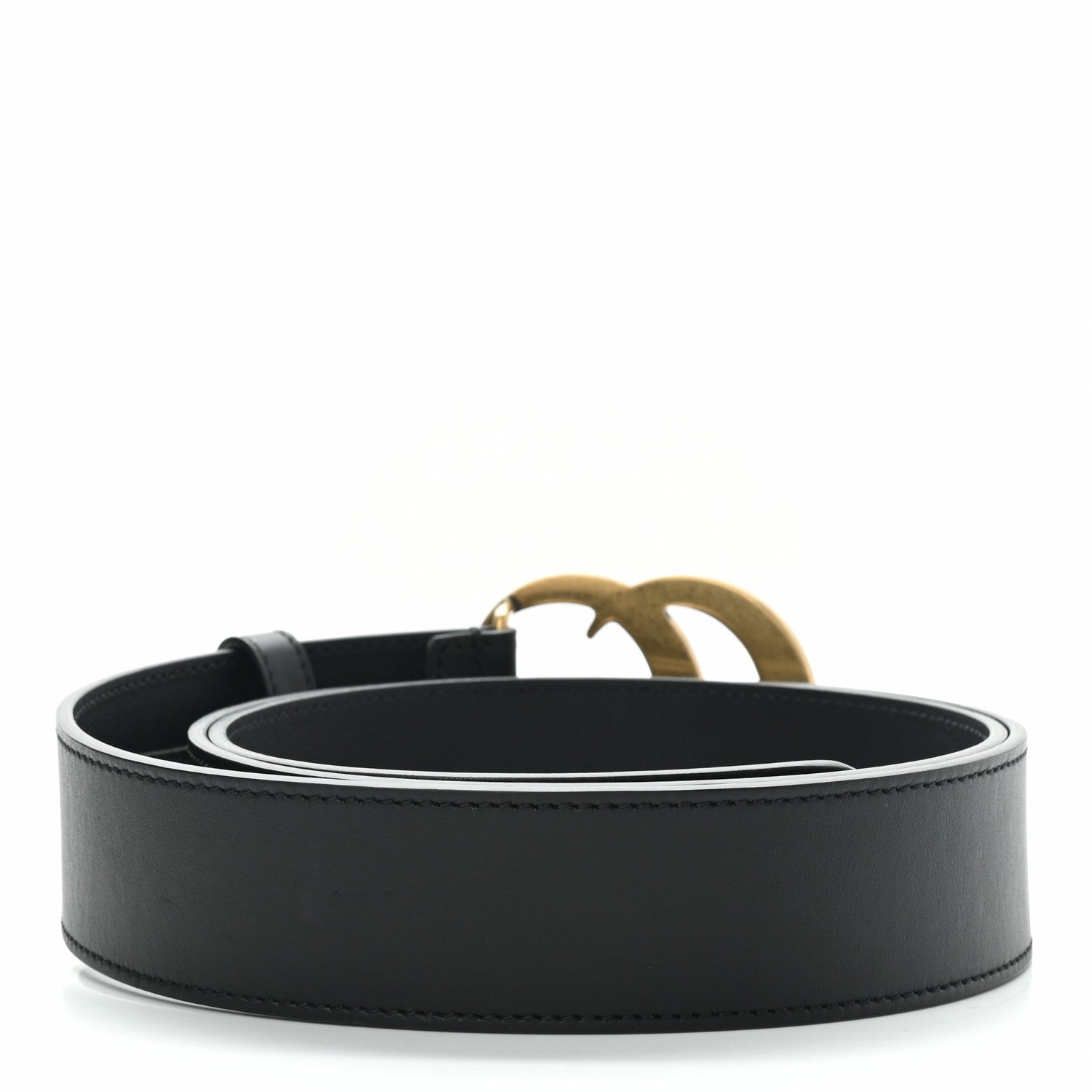 Gucci Calfskin Double G 40mm Belt 110 44 Black 2 of 4