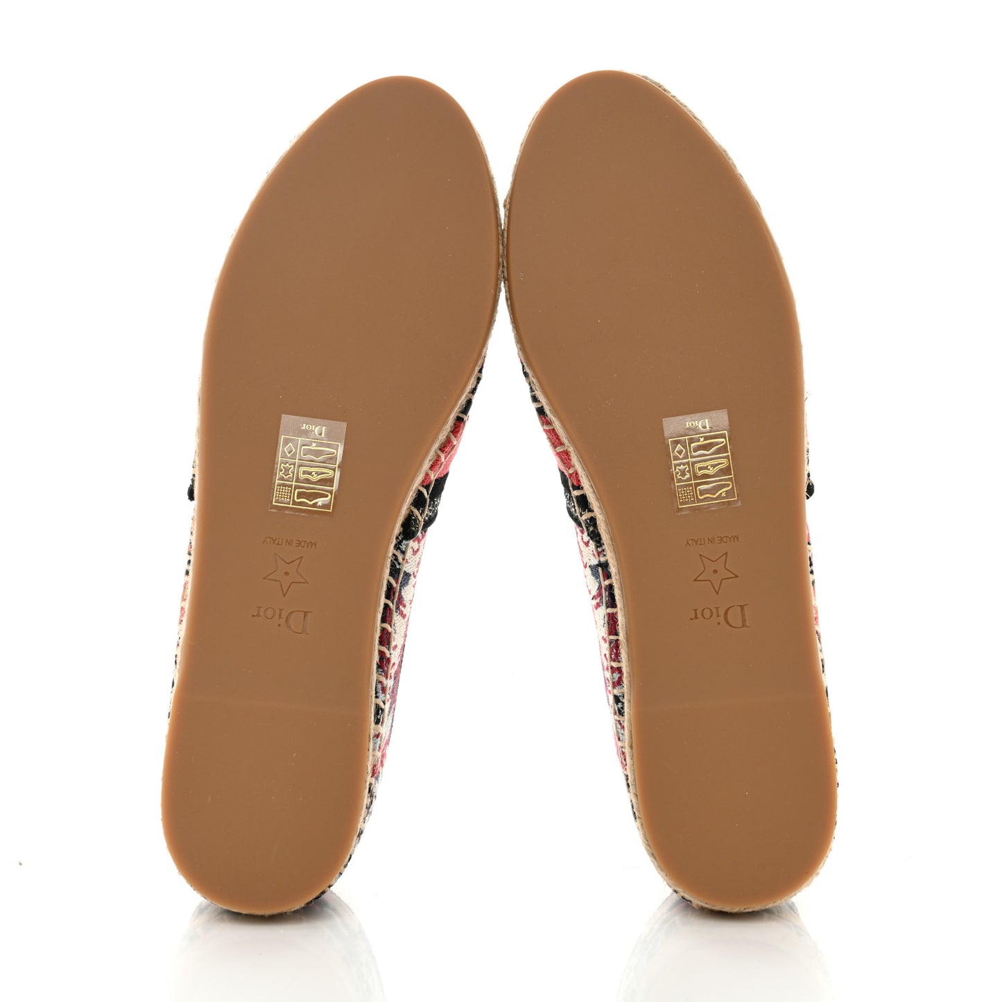 Canvas Mille Fleurs Embroidered Granville Espadrille 39 Multicolor