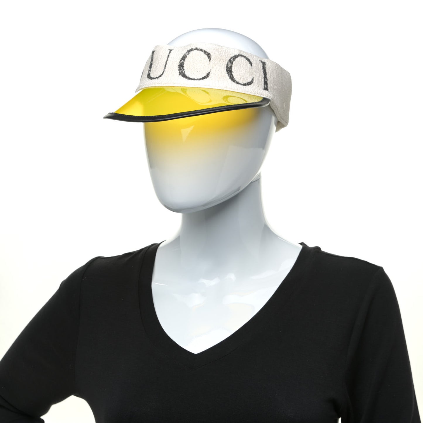 Vinyl Logo Visor S Yellow