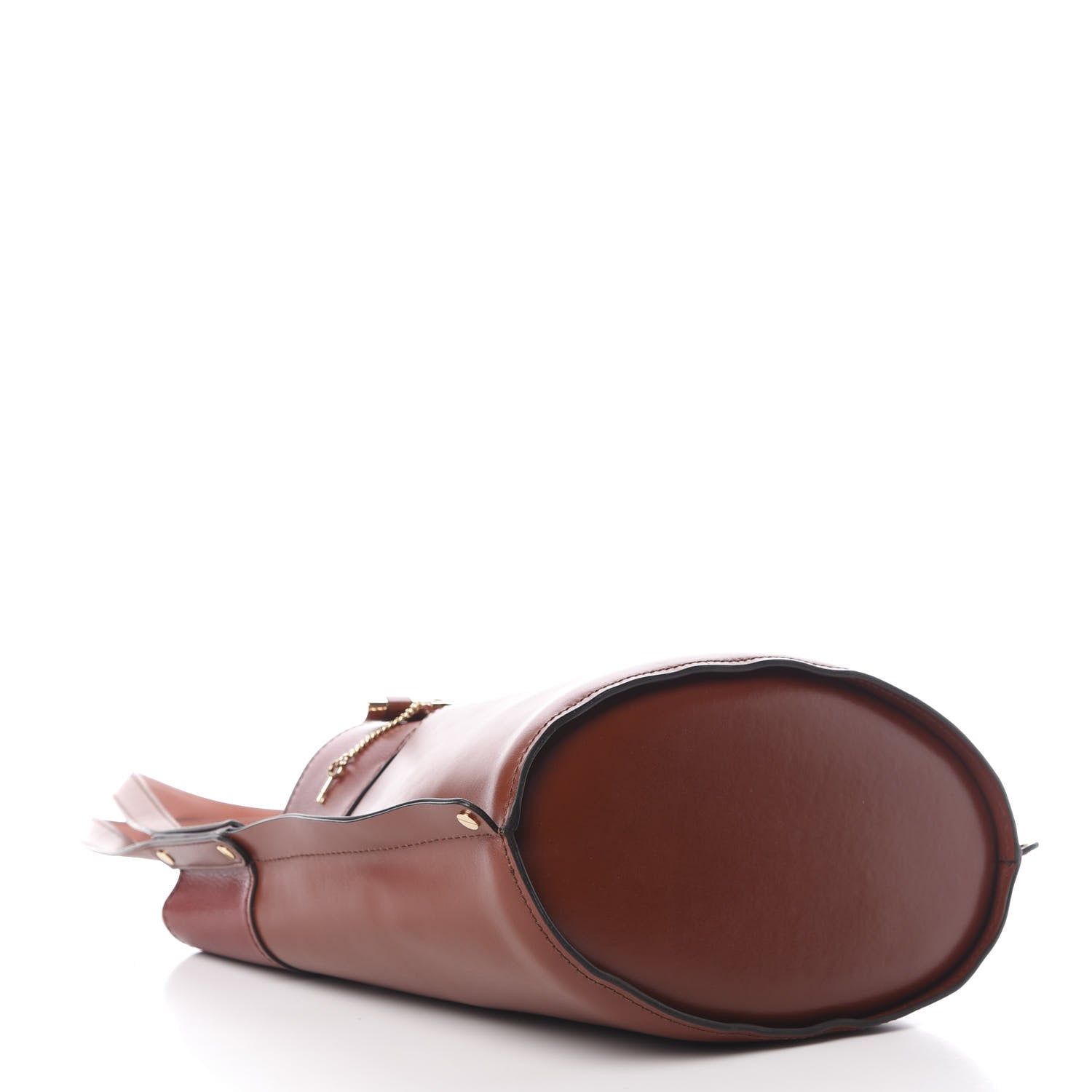 Chloe Smooth Calfskin Medium Aby Bucket Bag Brown 4 of 10