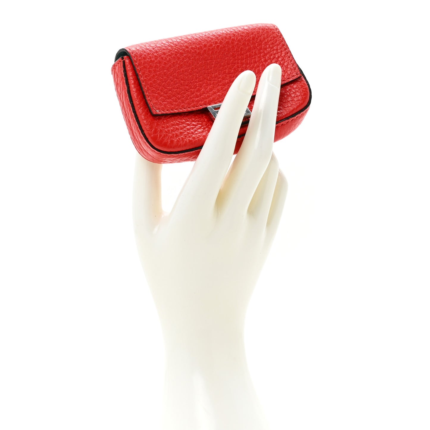 Cuoio Romano Micro Baguette Charm Papavero
