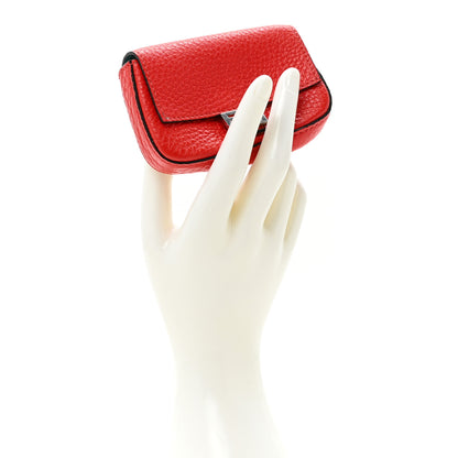 Fendi Cuoio Romano Micro Baguette Charm Papavero 2 of 11