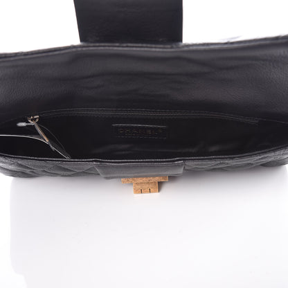 Chanel Sheepskin Mademoiselle Clutch Black 5 of 10