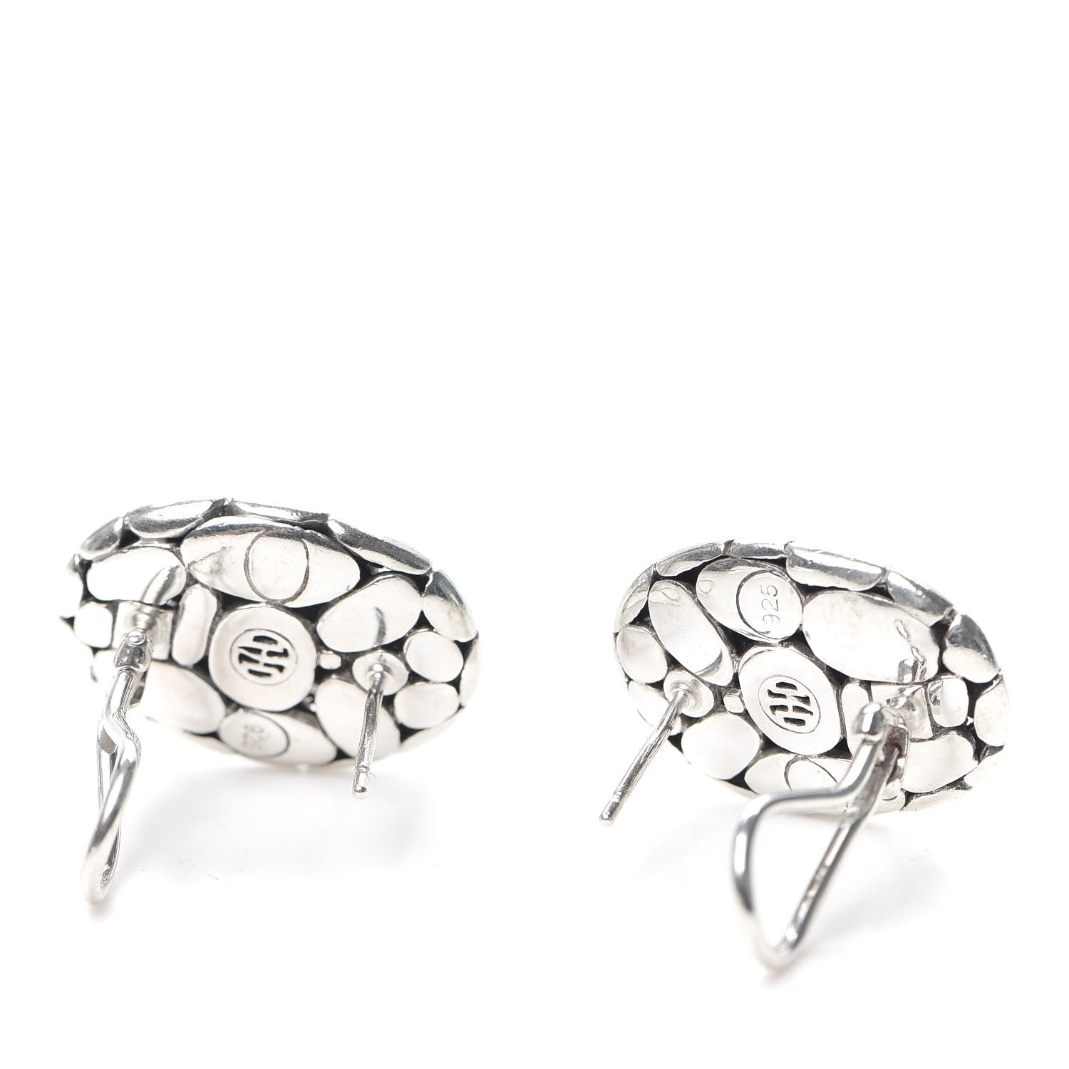 John Hardy Sterling Silver Kali Oval Earrings 3 of 4