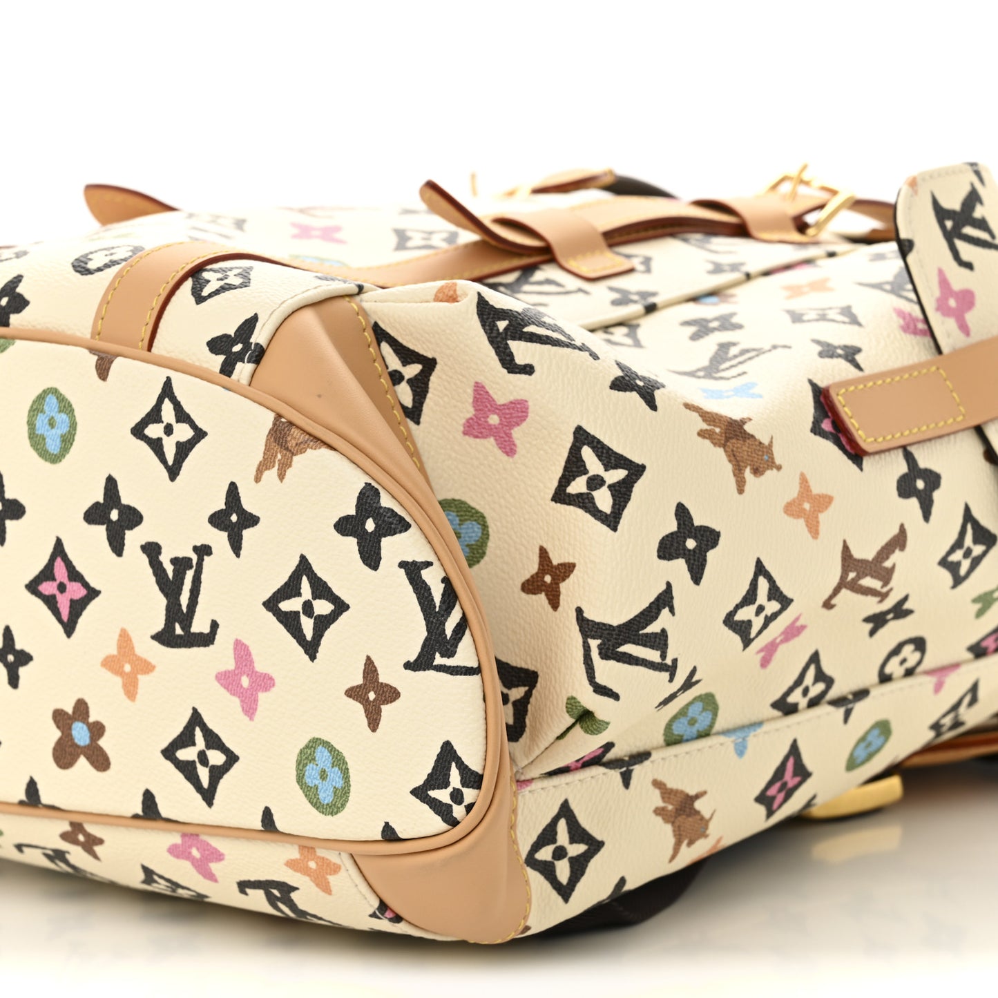 X TYLER THE CREATOR Monogram Craggy Christopher MM Backpack Vanilla