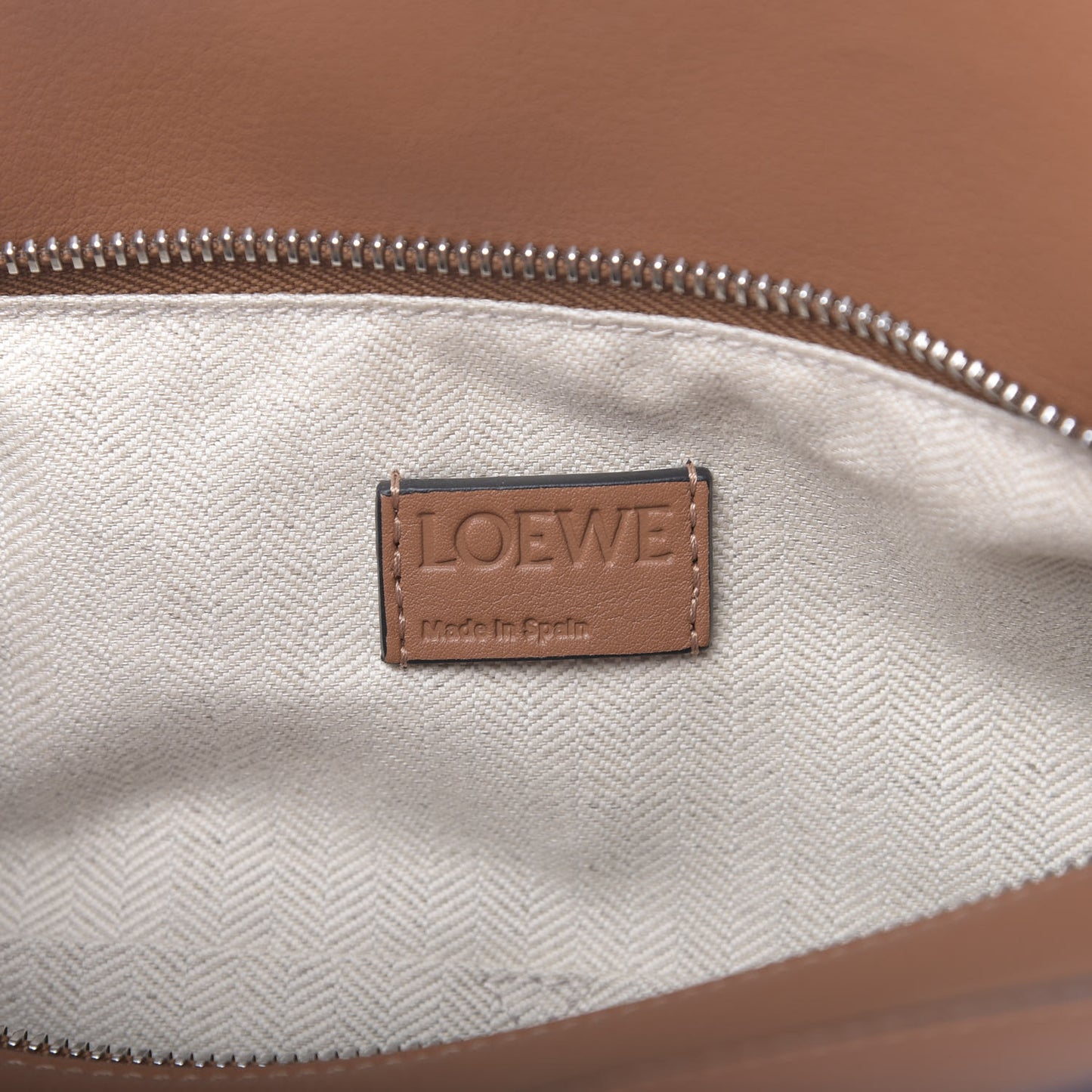 Calfskin Medium Puzzle Bag Tan