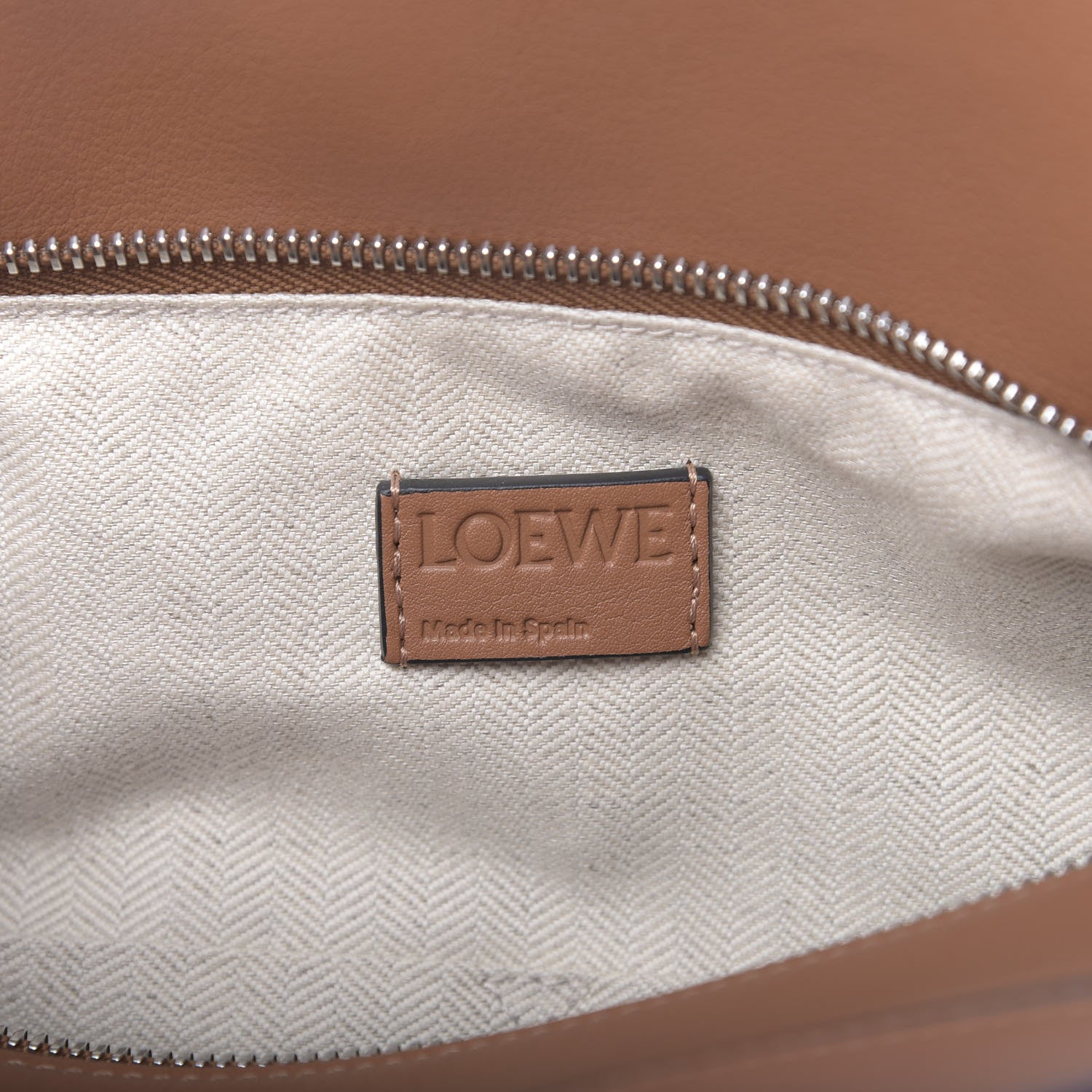 Loewe Calfskin Medium Puzzle Bag Tan 6 of 10