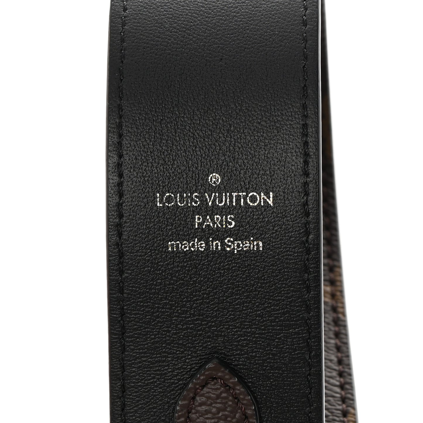 Monogram Bandouliere Shoulder Strap Black