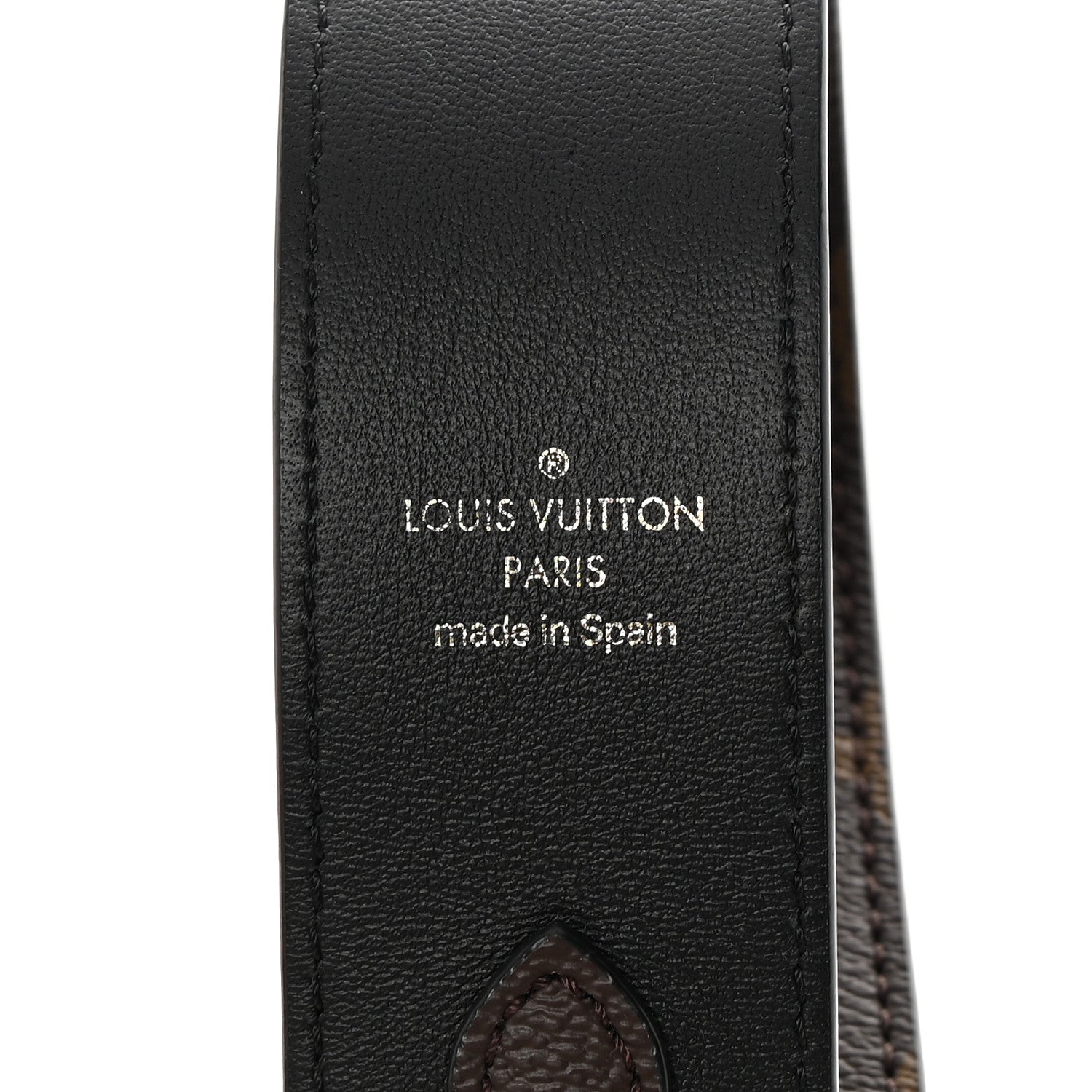 Louis Vuitton Monogram Bandouliere Shoulder Strap Black 3 of 7