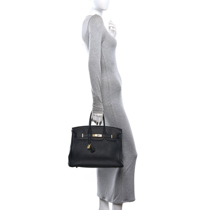 Hermes Togo Birkin 35 Black 2 of 11