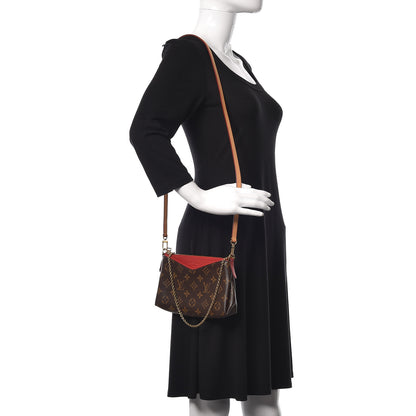 Louis Vuitton Monogram Pallas Clutch Cherry 2 of 10