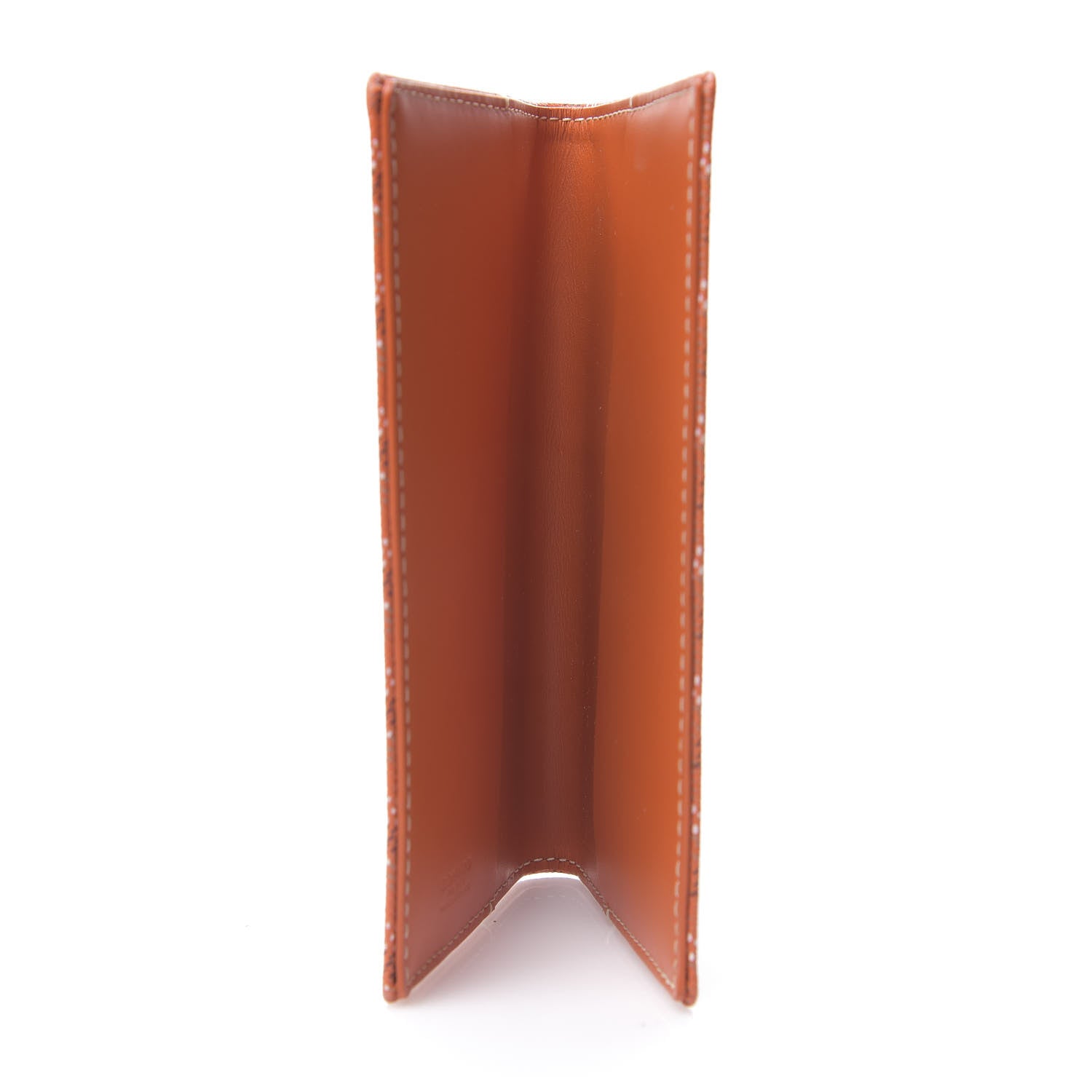Goyard Goyardine Passport Holder Orange 4 of 5