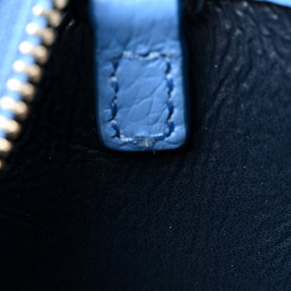 Marc Jacobs Grained Calfskin Mini The Tote Bag Spring Blue 6 of 10