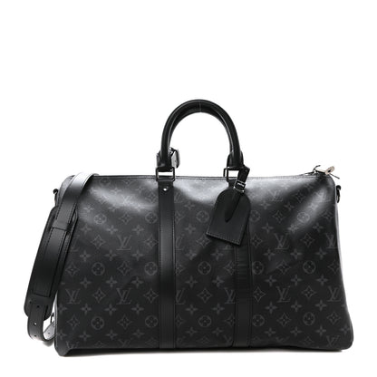 Louis Vuitton Monogram Eclipse Keepall Bandouliere 45 1 of 9