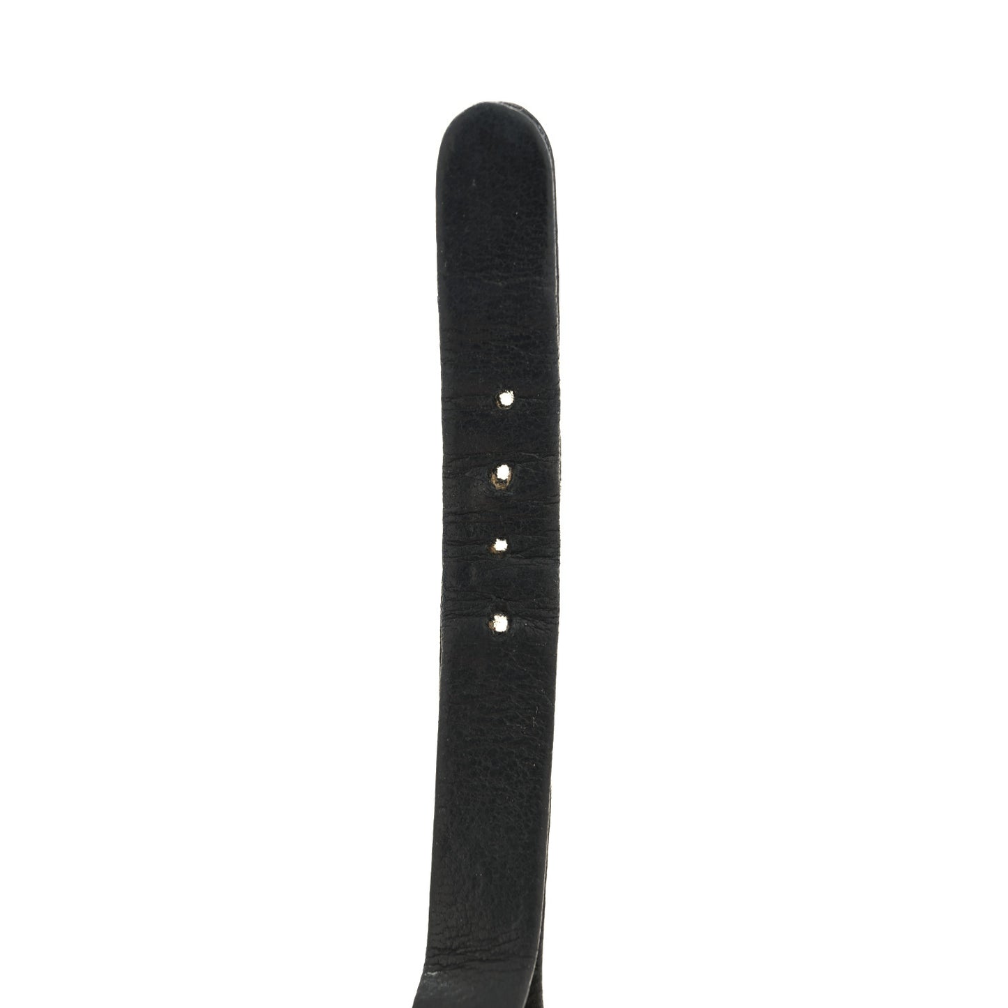 Lambskin Chain Bracelet Black