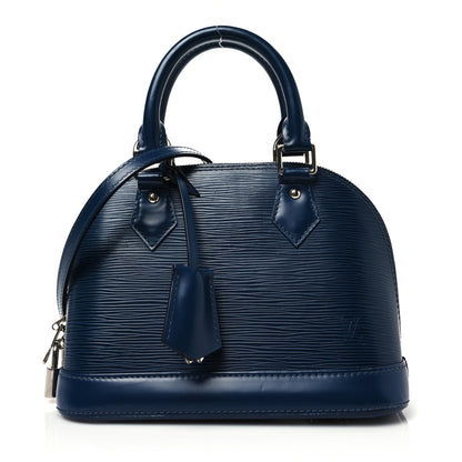 Louis Vuitton Epi Alma BB Indigo 1 of 8
