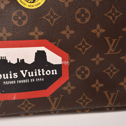 Louis Vuitton Monogram World Tour Neverfull MM 12 of 15