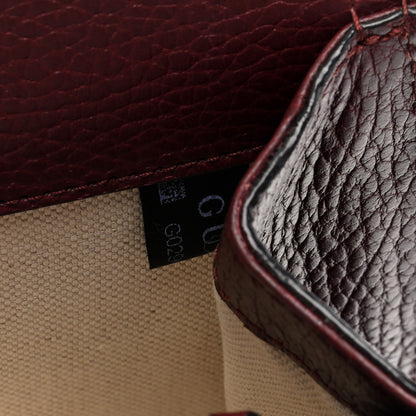 Gucci Dollar Calfskin Crystal Small Dionysus Shoulder Bag Vintage Bordeaux 7 of 10