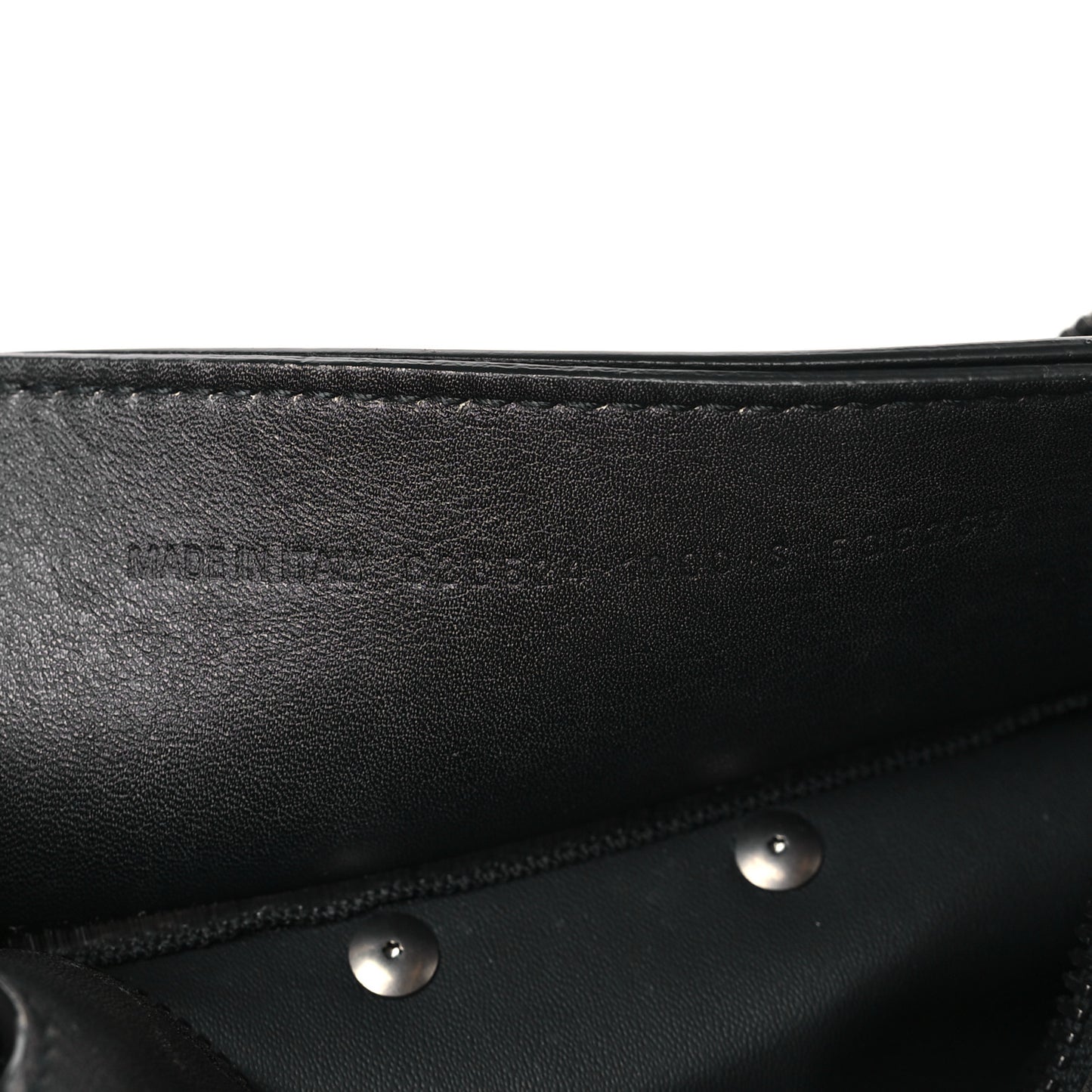 Used Calfskin Black Hardware Mini Neo Classic City Black