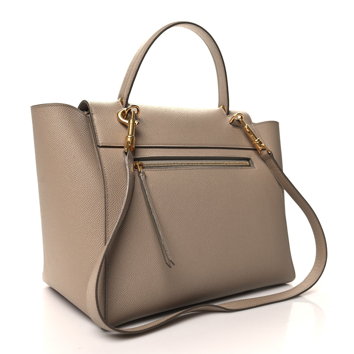 Celine Grained Calfskin Mini Belt Bag Light Taupe 3 of 13