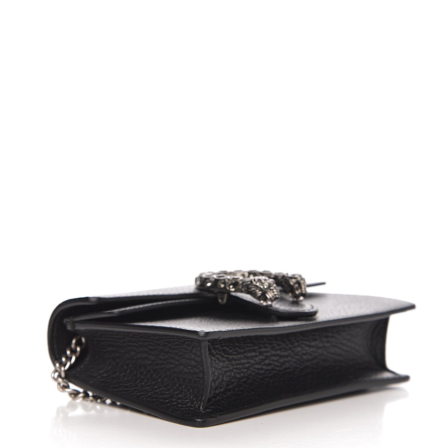 Calfskin Super Mini Dionysus Shoulder Bag Black