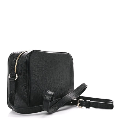 Gucci Pebbled Calfskin Small Soho Disco Bag Black 3 of 11