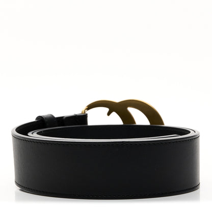 Gucci Calfskin Double G 40mm Belt 85 34 Black 2 of 5