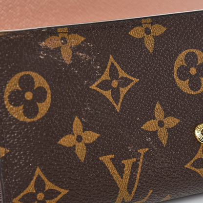 Louis Vuitton Monogram Josephine Wallet Rose Nacre 9 of 14