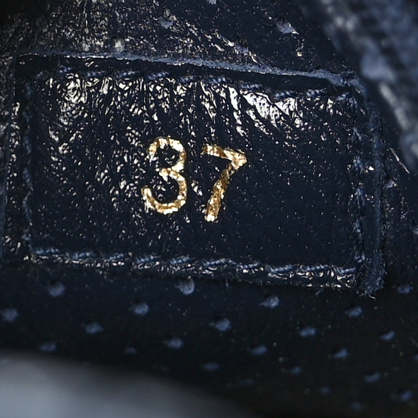 Toile Calfskin Espasneak Flat Sneaker 37 Obscur