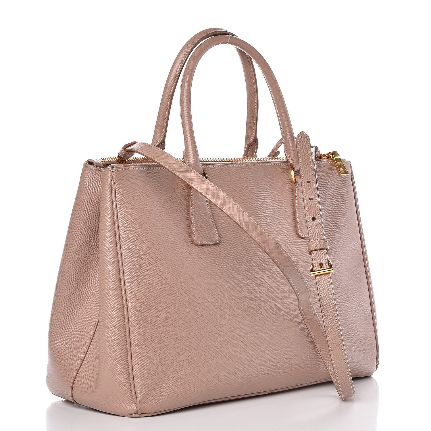 Prada Saffiano Medium Galleria Double Zip Tote Cammeo 4 of 11