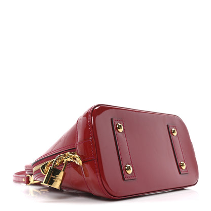 Louis Vuitton Vernis Alma BB Rose Indien 4 of 9