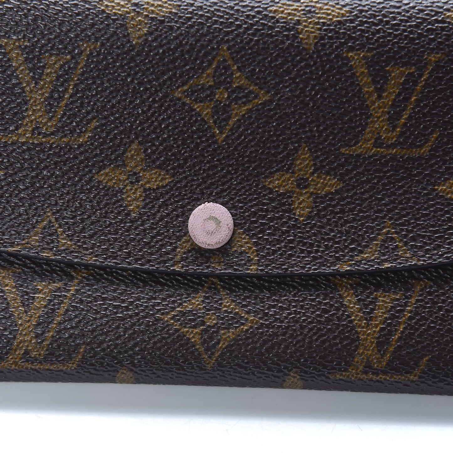 Monogram Emilie Wallet Rose Ballerine