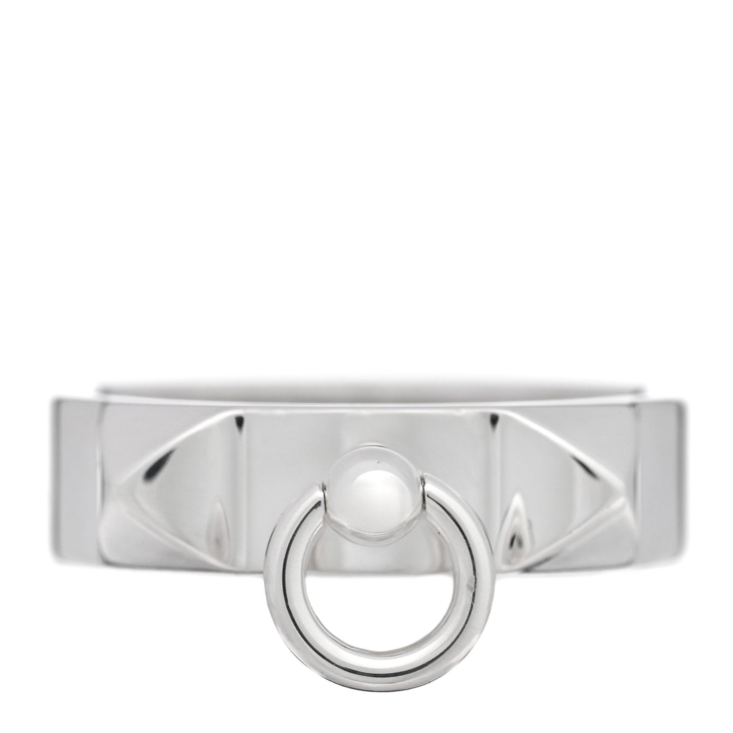 Sterling Silver PM Collier De Chien Ring 52 6