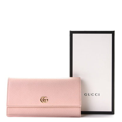 Gucci Dollar Calfskin GG Marmont Continental Wallet Perfect Pink 8 of 8