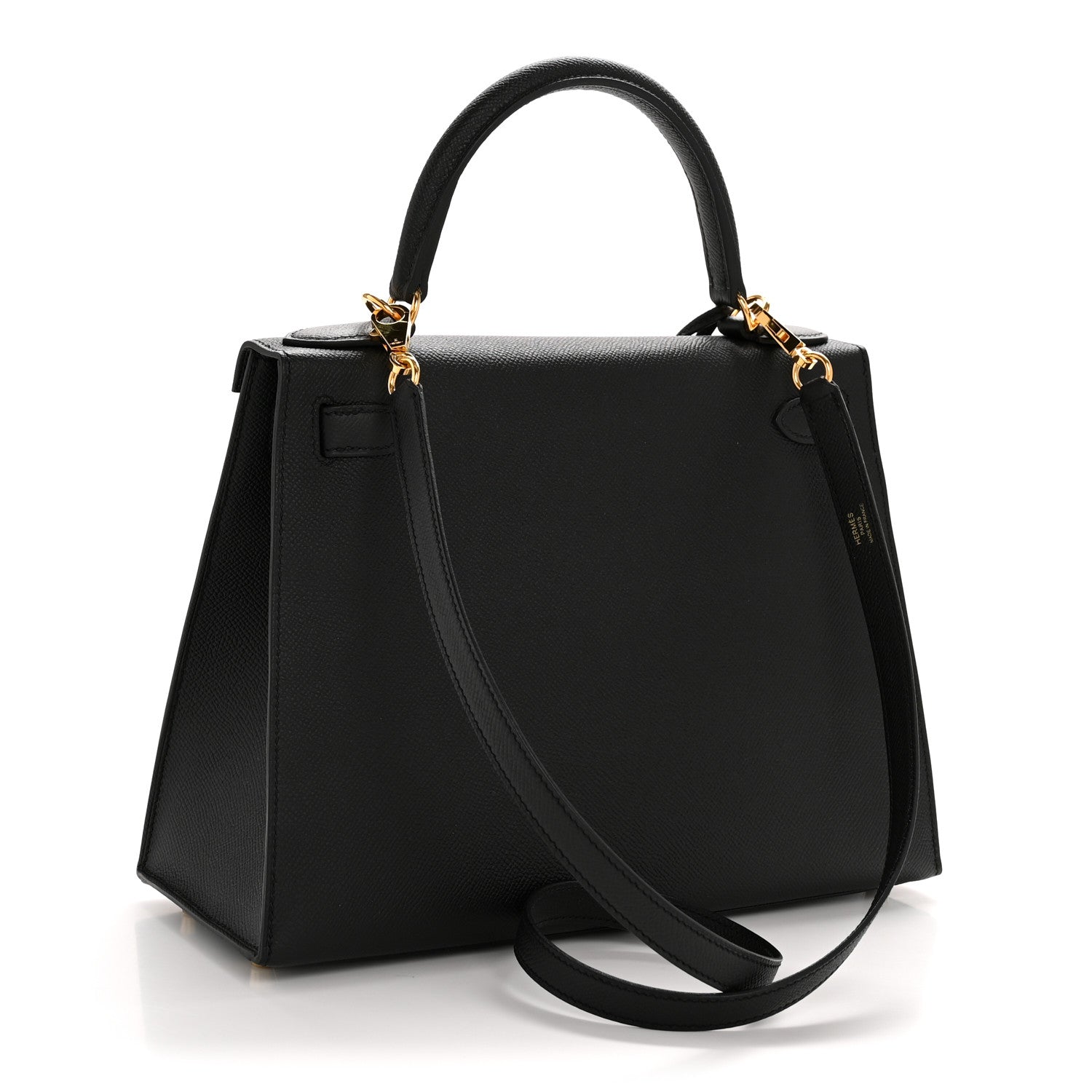 Hermes Epsom Kelly Sellier 28 Black 3 of 13