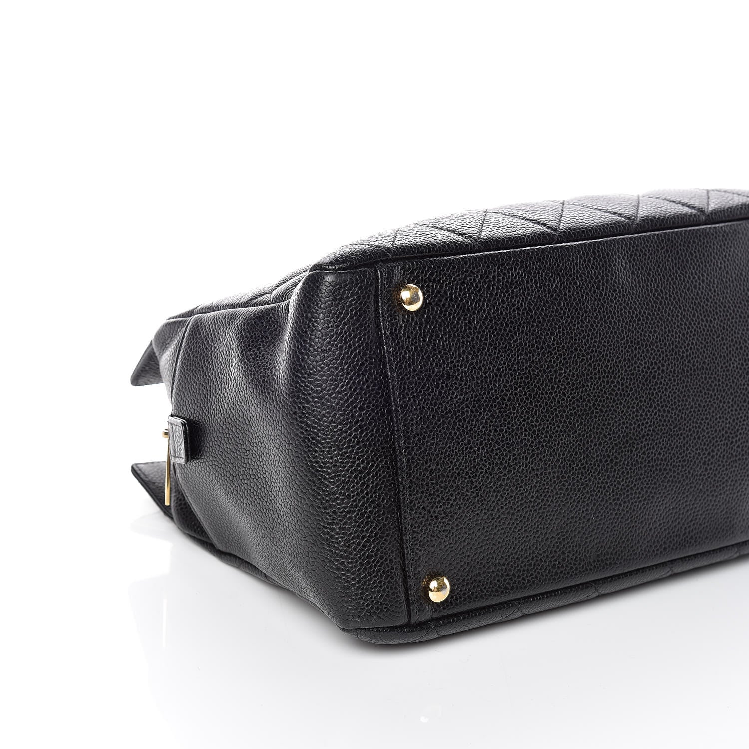 Chanel Caviar Quilted Petit Timeless Tote PTT Black 10 of 11