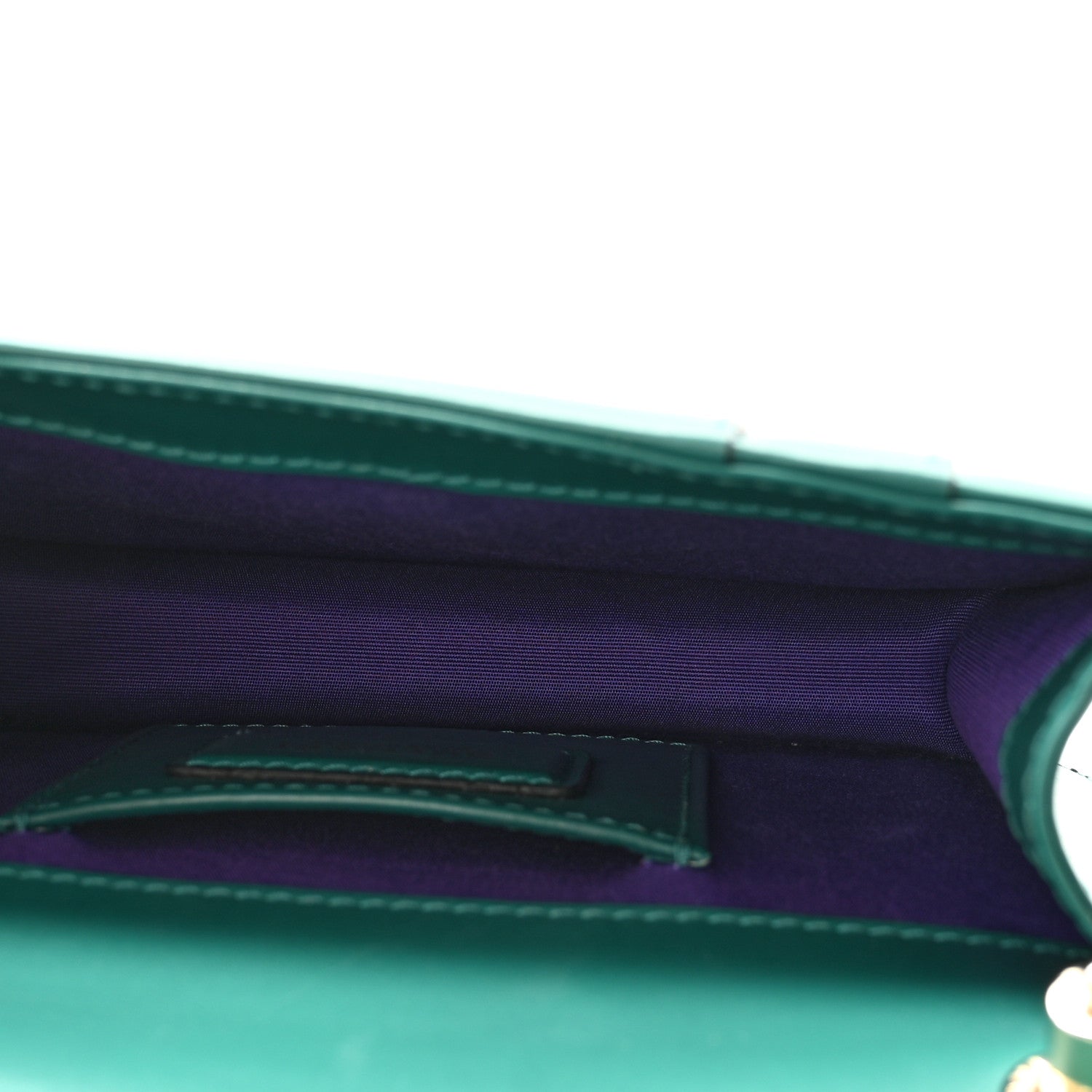 Bulgari Calfskin Small Serpenti Forever Snake Strap Crossbody Bag Emerald Green 6 of 11