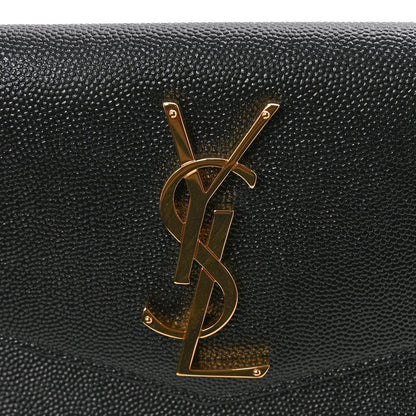 Saint Laurent Grain De Poudre Uptown Pouch Black 16 of 18